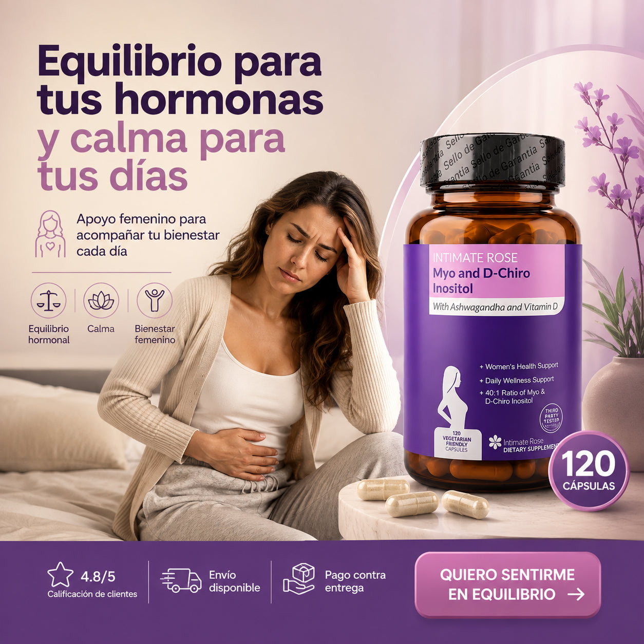MYO INOSITOL | Equilibrio para tus hormonas y calma para tus días