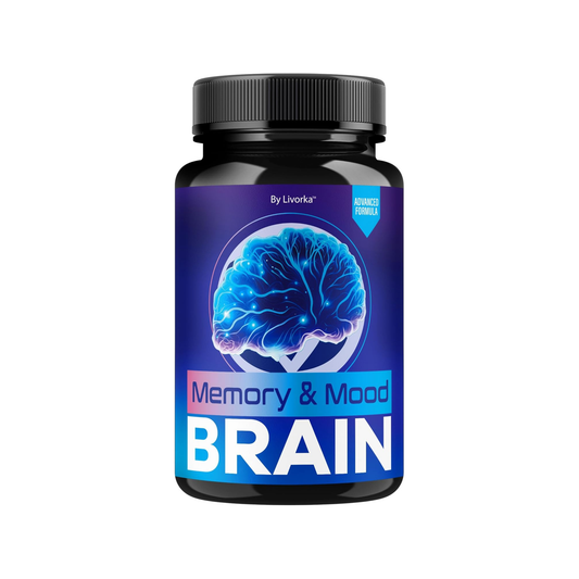 Brain™ Suplemento cognitivo natural Activa memoria y concentración en días notables rendimiento mental sostenido sin estimulantes artificiales ni dependencia química.