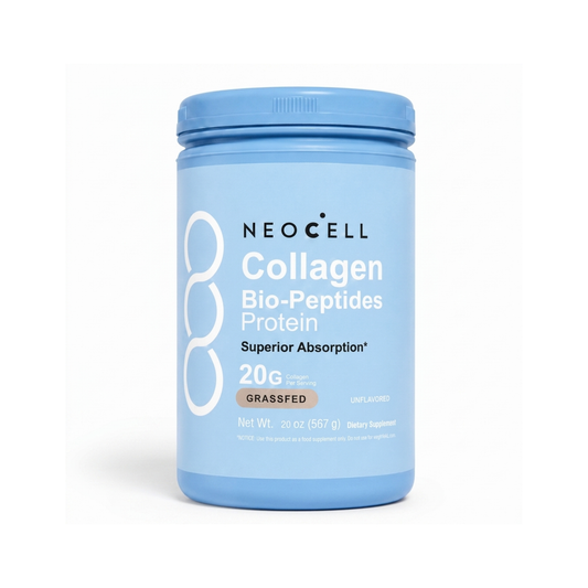 Proteina Neocell™ Colágeno hidrolizado fortalece piel cabello y uñas apariencia más firme y saludable con biopéptidos de alta absorción.